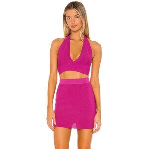 REVOLVE SUPERDOWN Charlotte Halter Skirt Set